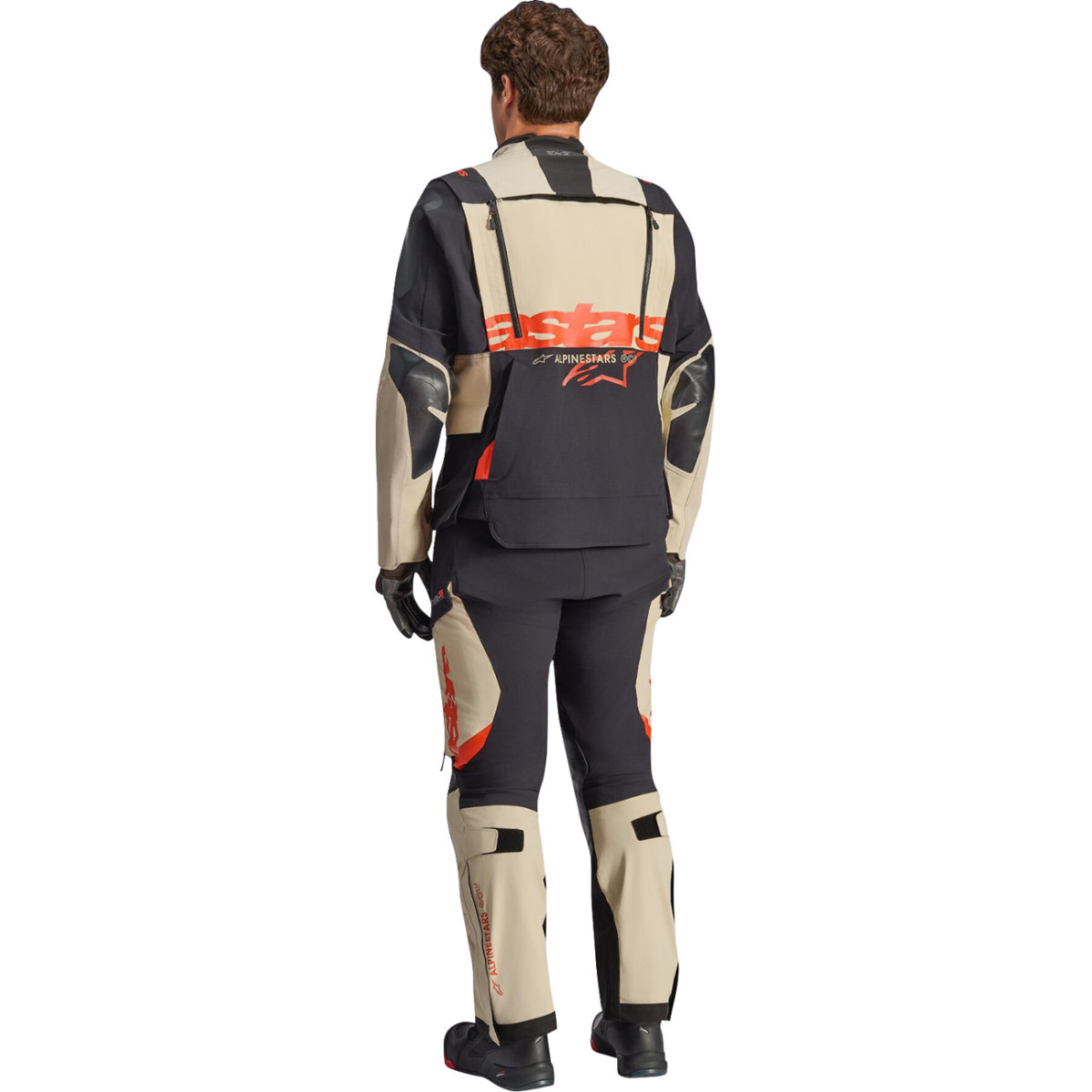 Alpinestars #3200426-8047-S - Halo Pro Drystar® XF Laminated Jacket - Mastic/Black - Small