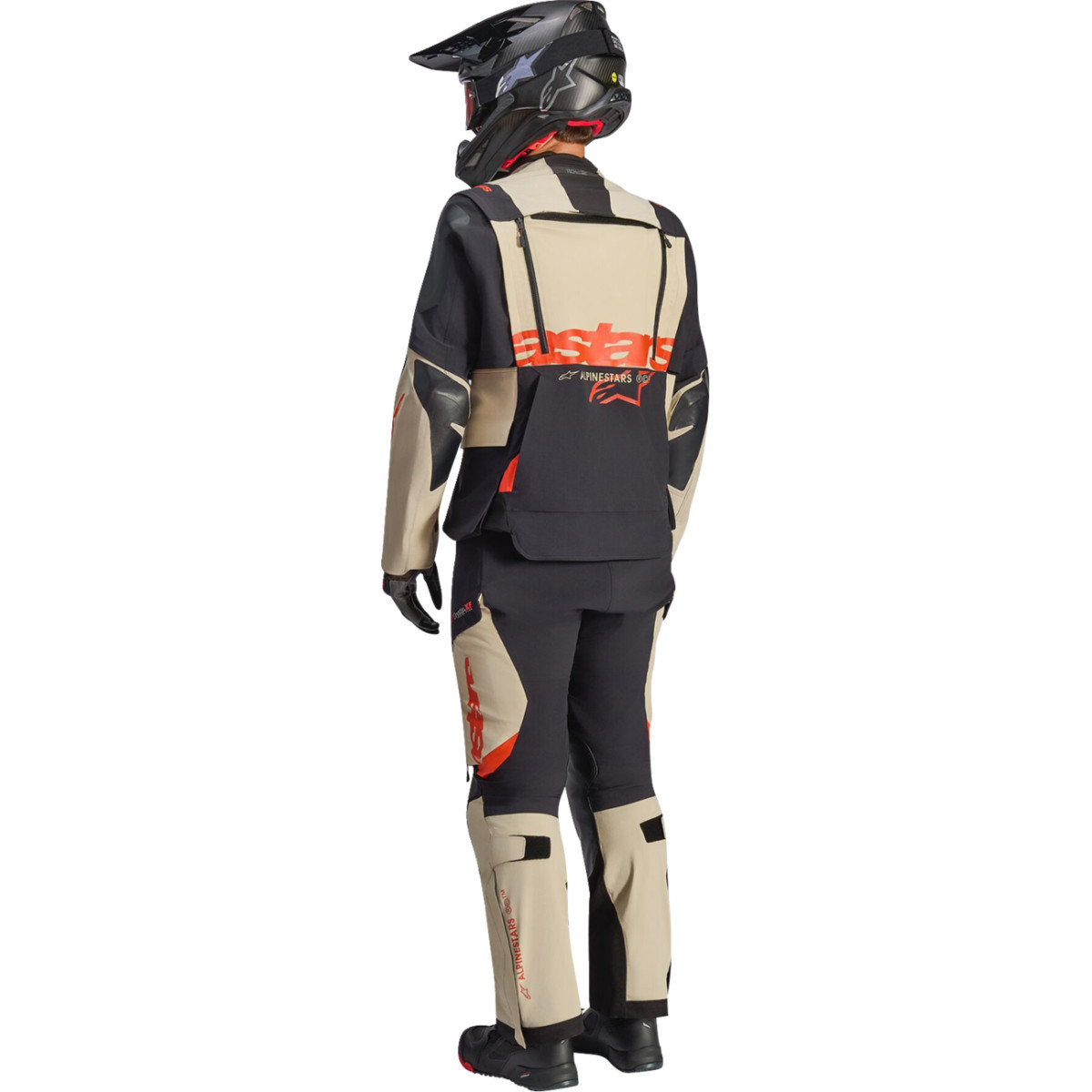 Alpinestars #3200426-8047-2X - Halo Pro Drystar® XF Laminated Jacket - Mastic/Black - 2XL