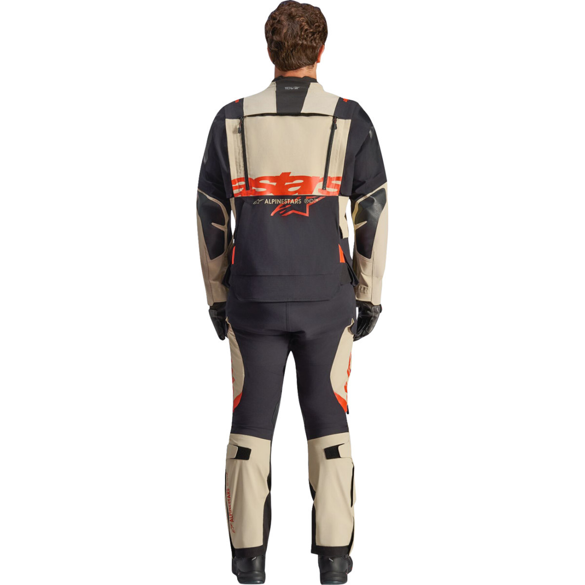 Alpinestars #3200426-8047-4X - Halo Pro Drystar® XF Laminated Jacket - Mastic/Black - 4XL