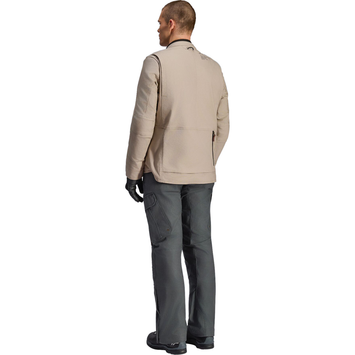 Alpinestars #3200326-9274-S - Borrego Drystar® Jacket - Warm Gray - Small