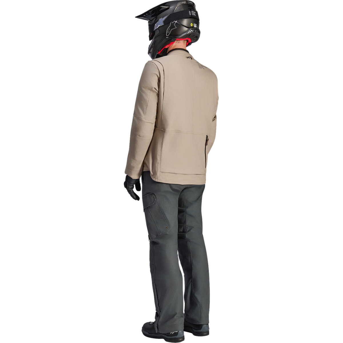 Alpinestars #3200326-9274-L - Borrego Drystar® Jacket - Warm Gray - Large