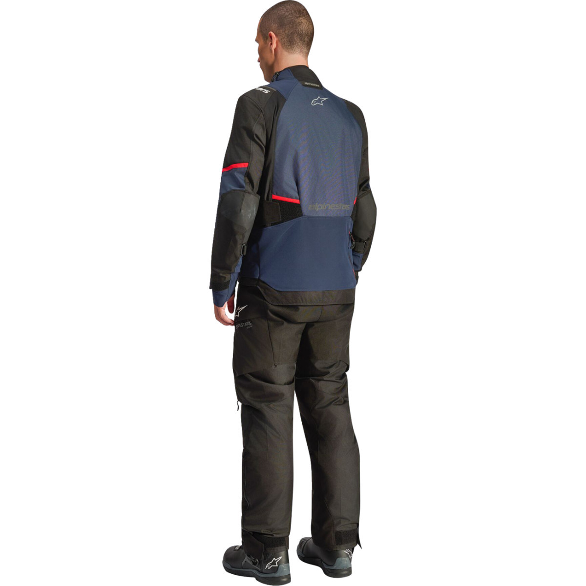 Alpinestars #3200526-7243-3X - Andes v4 Drystar® Jacket - Night Navy/Mood/Indigo Black - 3XL