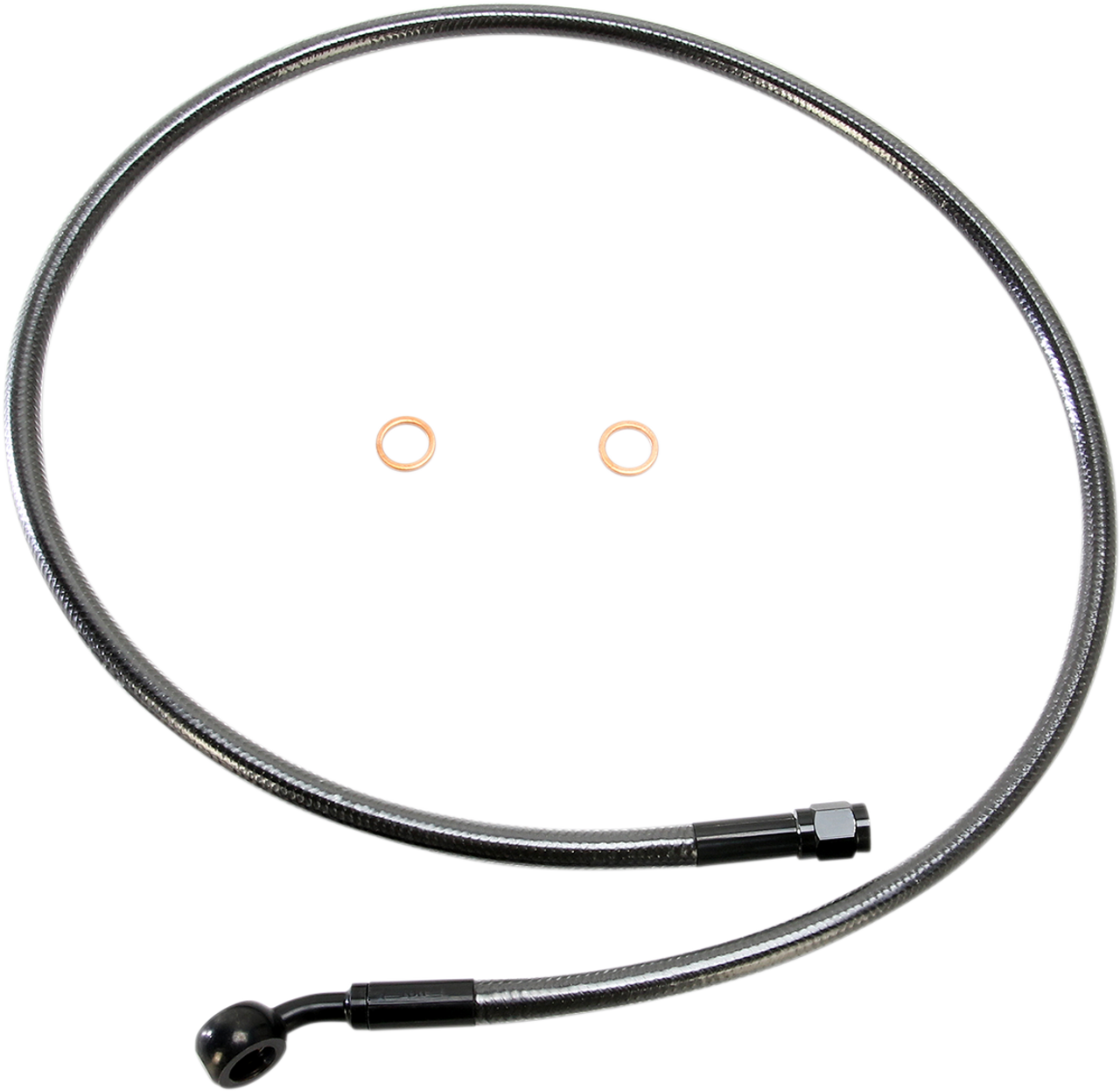 Brake Line - Front - Black Pearl - 34"