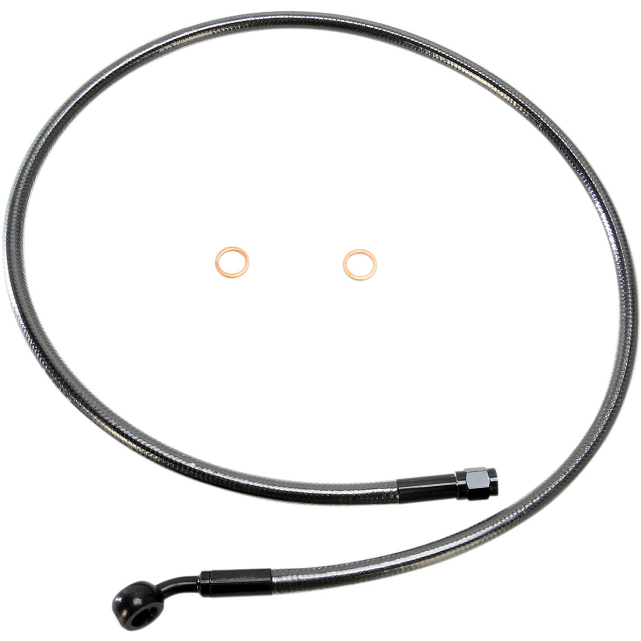 Brake Line - Front - Black Pearl - 34"