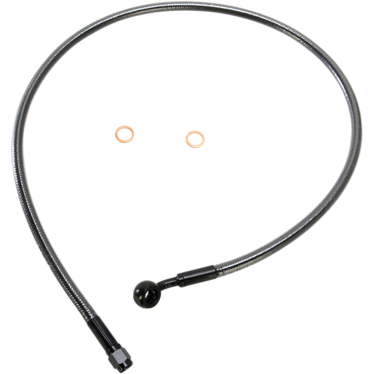Magnum Shielding #AS47130 - Brake Line - 10 mm-35° - 30" - Black Pearl
