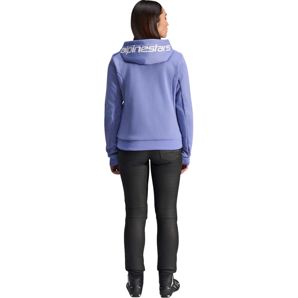 Alpinestars #4210225-7185-XL - Stella Chrome v2 Sport Hoodie - Blue Violet/White - XL