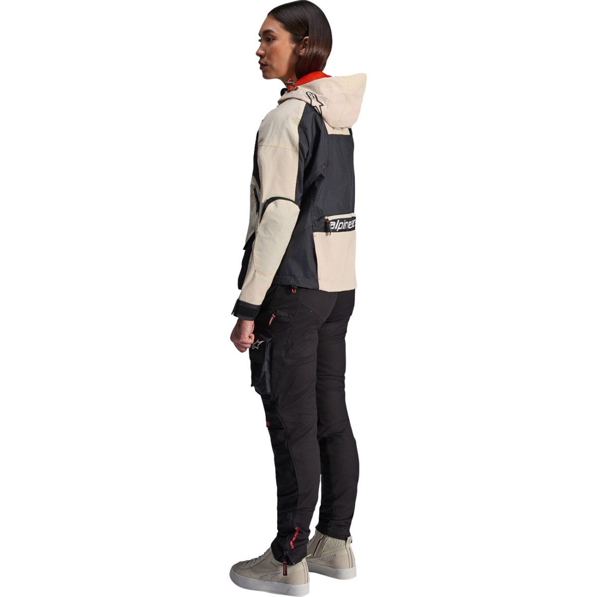 Alpinestars #3310625-1492-S - Stella Molly Air Jacket - Black/Almond - Small