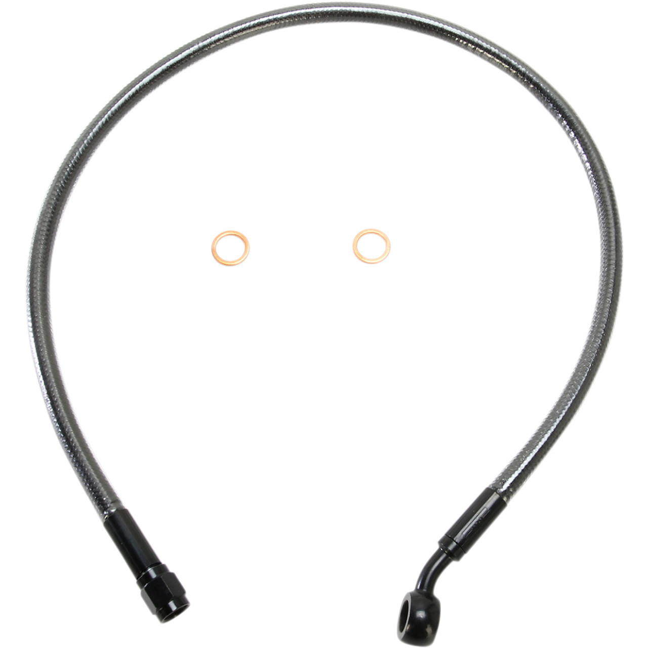 Brake Line - Front - Black Pearl - 24"
