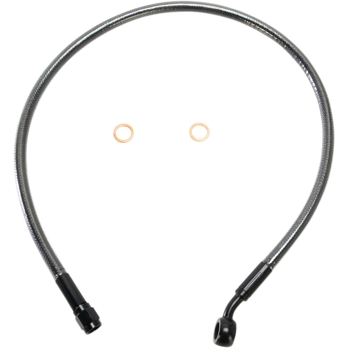 Magnum Shielding #AS47124 - Brake Line - 10 mm-35° - 24" - Black Pearl