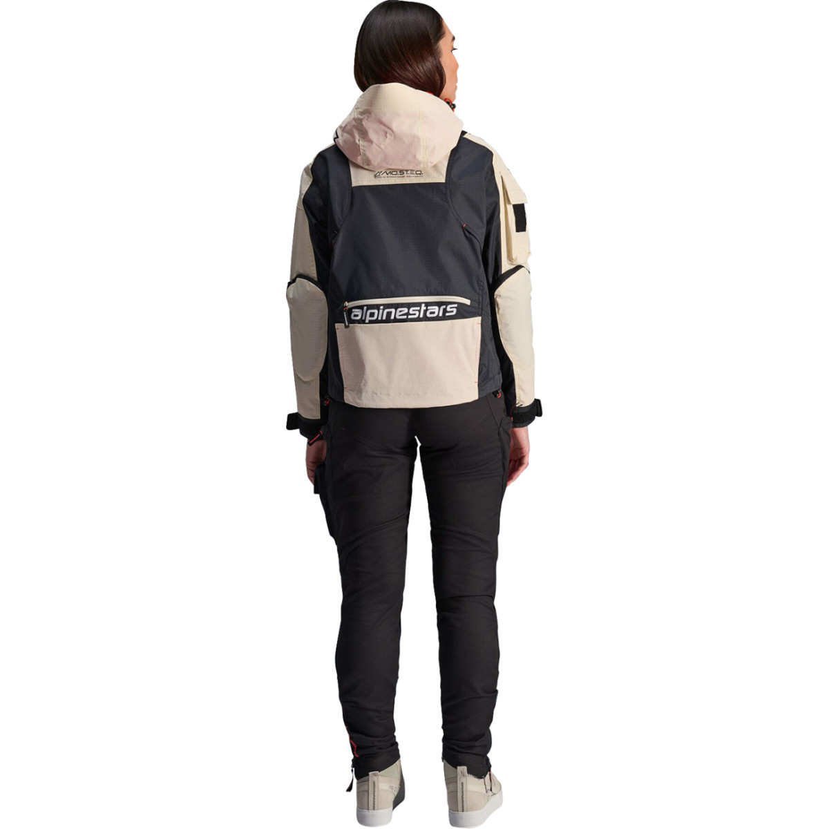 Alpinestars #3310625-1492-L - Stella Molly Air Jacket - Black/Almond - Large