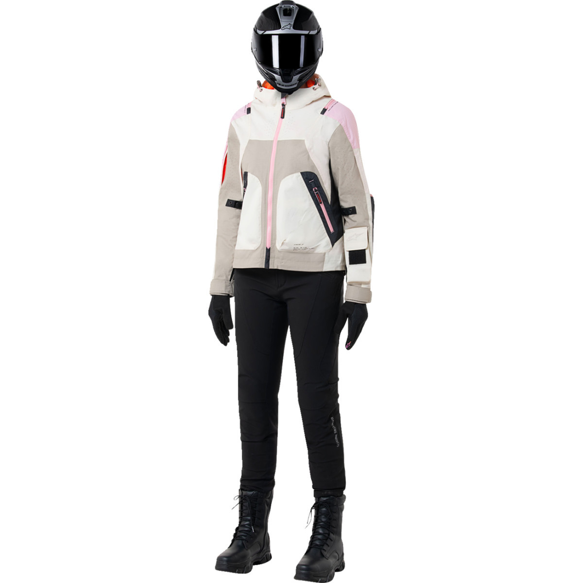 Alpinestars #3310625-8029-L - Stella Molly Air Jacket - Sand/Pink/Almond - Large