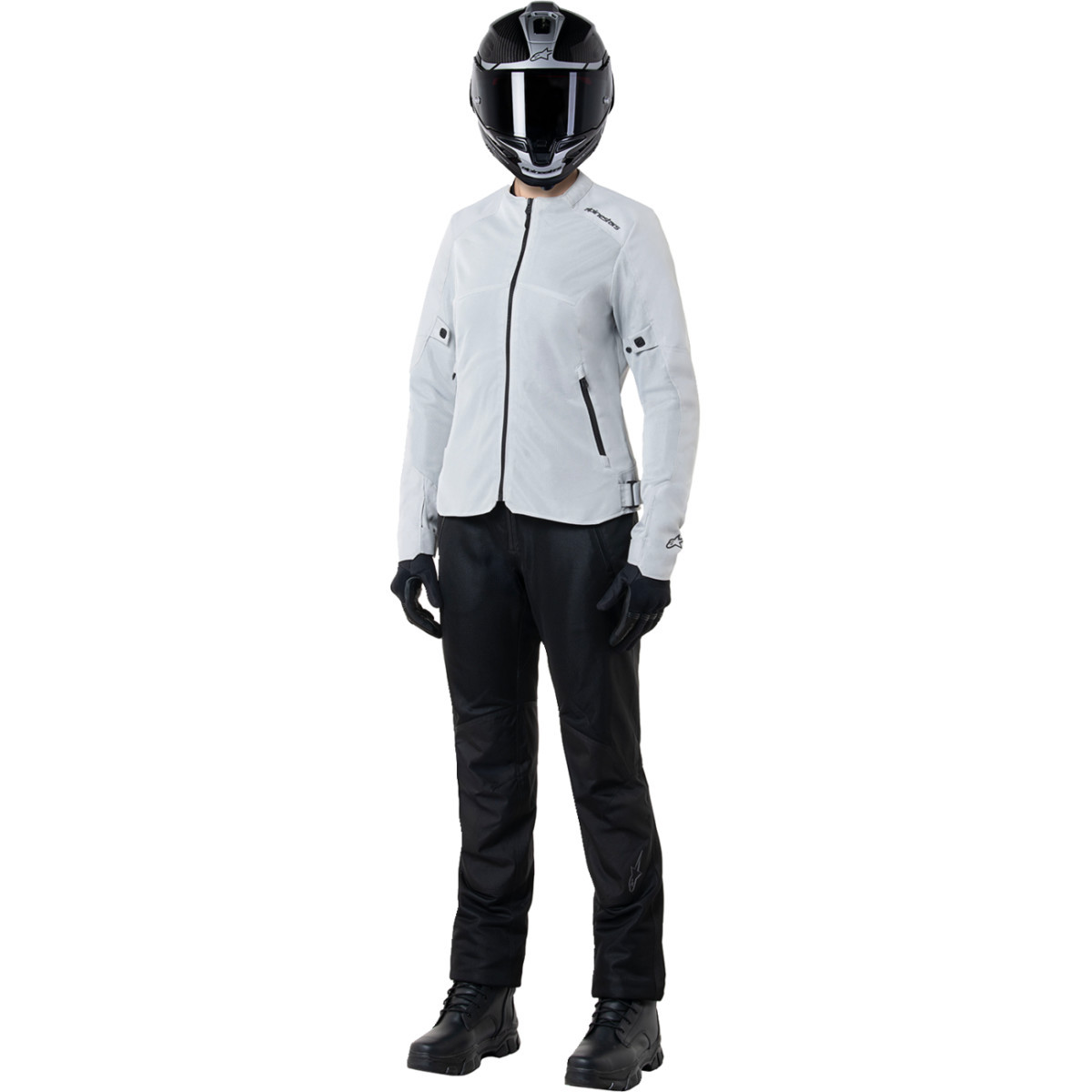 Alpinestars #3310425-19-XS - Stella C-1 Air Jacket - Silver - XS