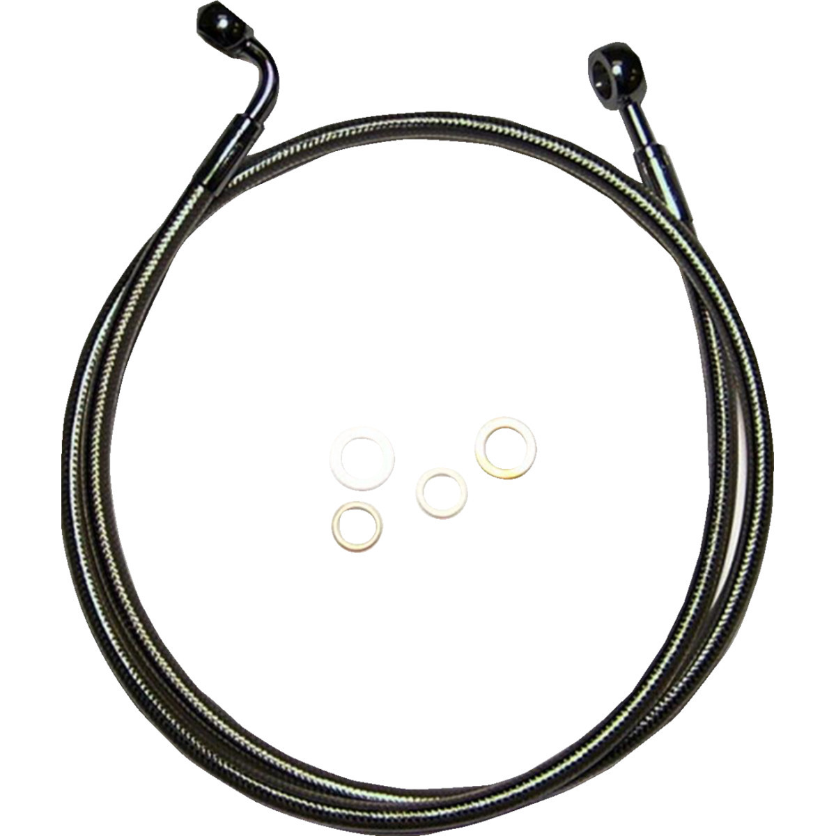 Magnum Shielding #46838SW - Brake Line - 35/60° - 38" - Black Pearl
