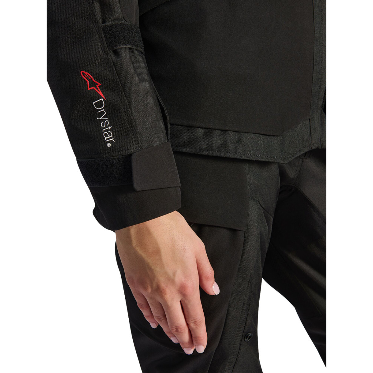 Alpinestars #3210126-10-M - Stella Andes v4 Drystar® Jacket - Black - Medium