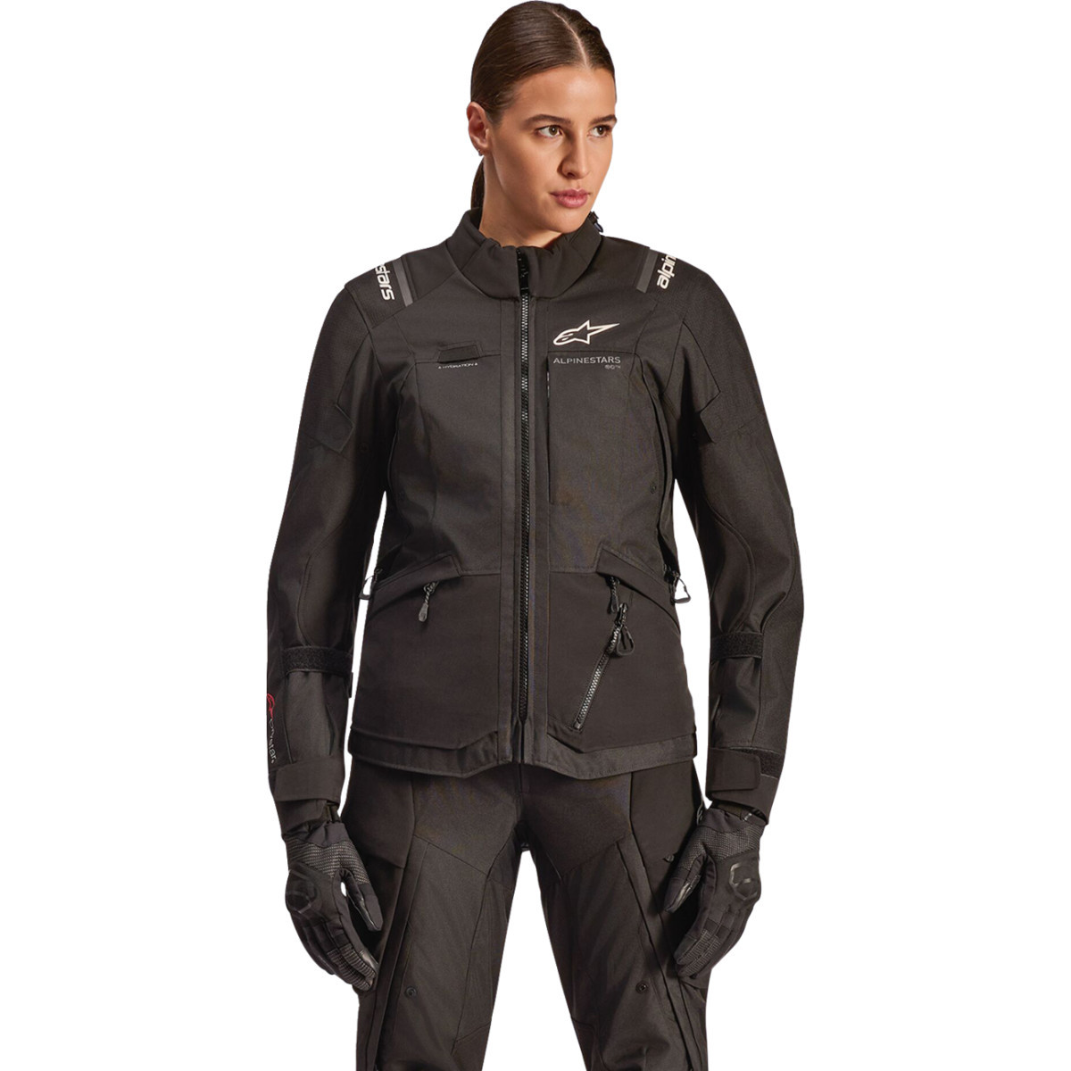 Alpinestars #3210126-10-2X - Stella Andes v4 Drystar® Jacket - Black - 2XL