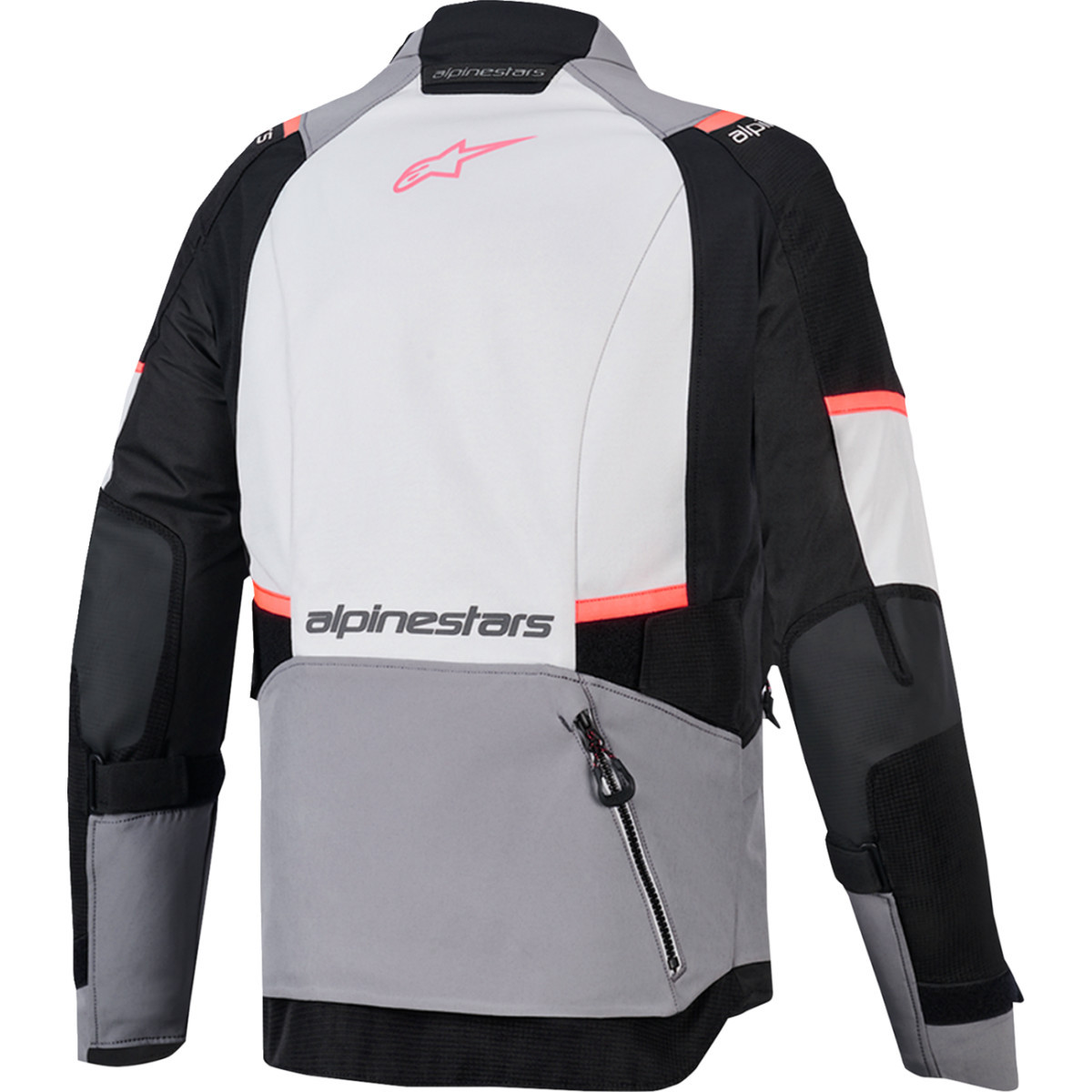 Alpinestars #3210126-9276-L - Stella Andes v4 Drystar® Jacket - Dark Gray/Ice Gray/Black/Coral - Large