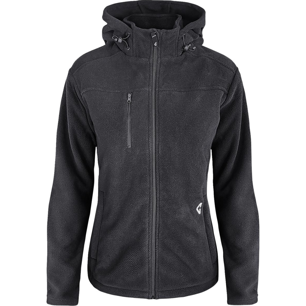 Gerbing Heated Clothing #GER-TFJKT-7V-W-G-XS - Women's 7V Thermite Fleece Heated Jacket 2.0 - Gray - XS