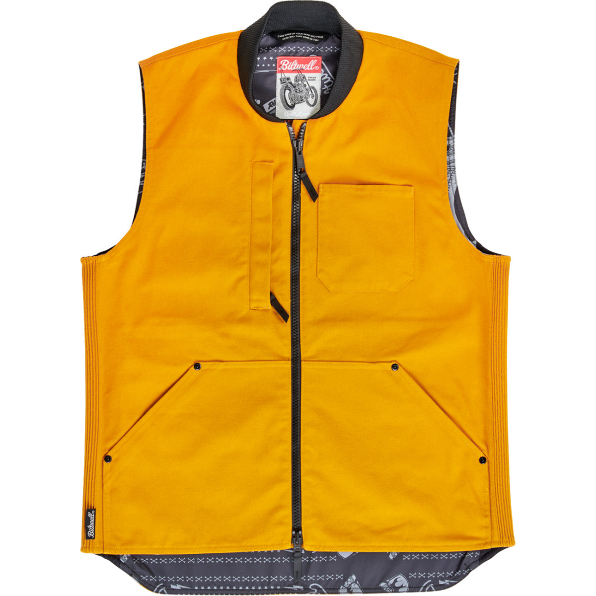 Biltwell #8150-120-006 - 4 Speed Vest - Gold - 2XL