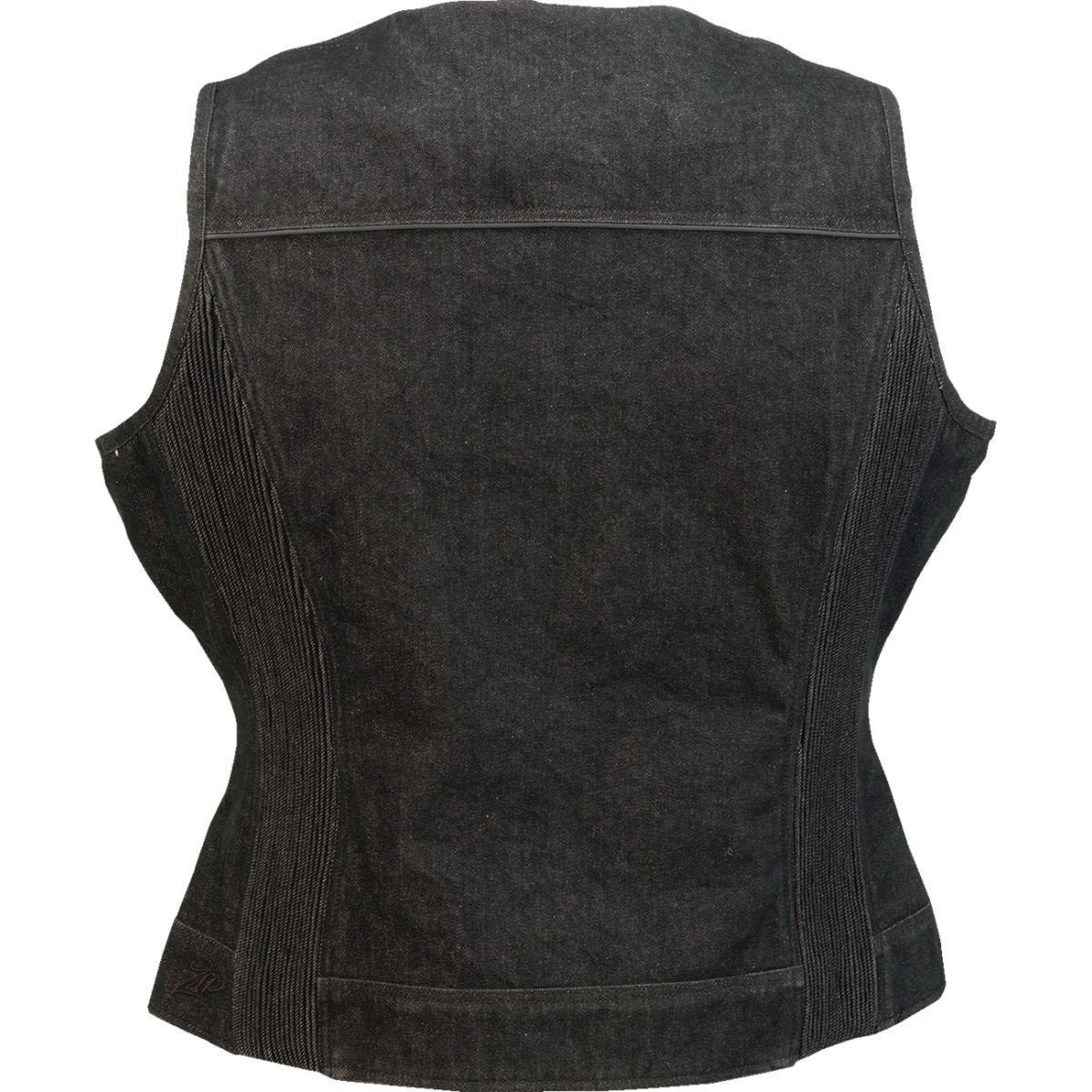 Z1R - Women's Denim Vest - Black - 1W