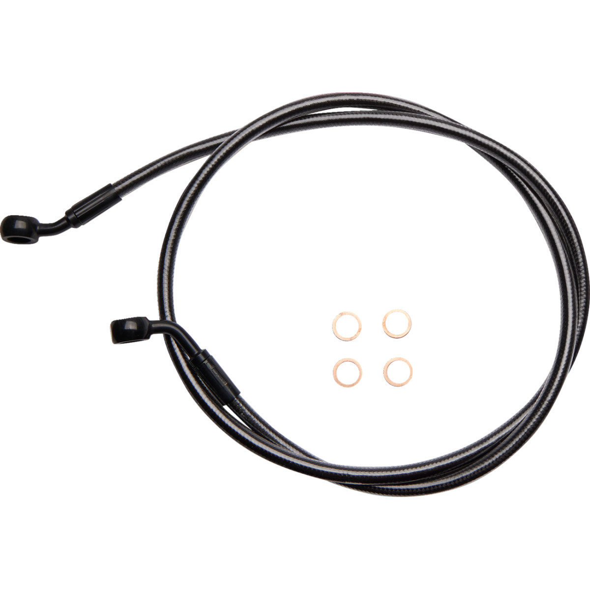 Magnum Shielding #46846SW - Brake Line - 35/60° - 46" - Black Pearl
