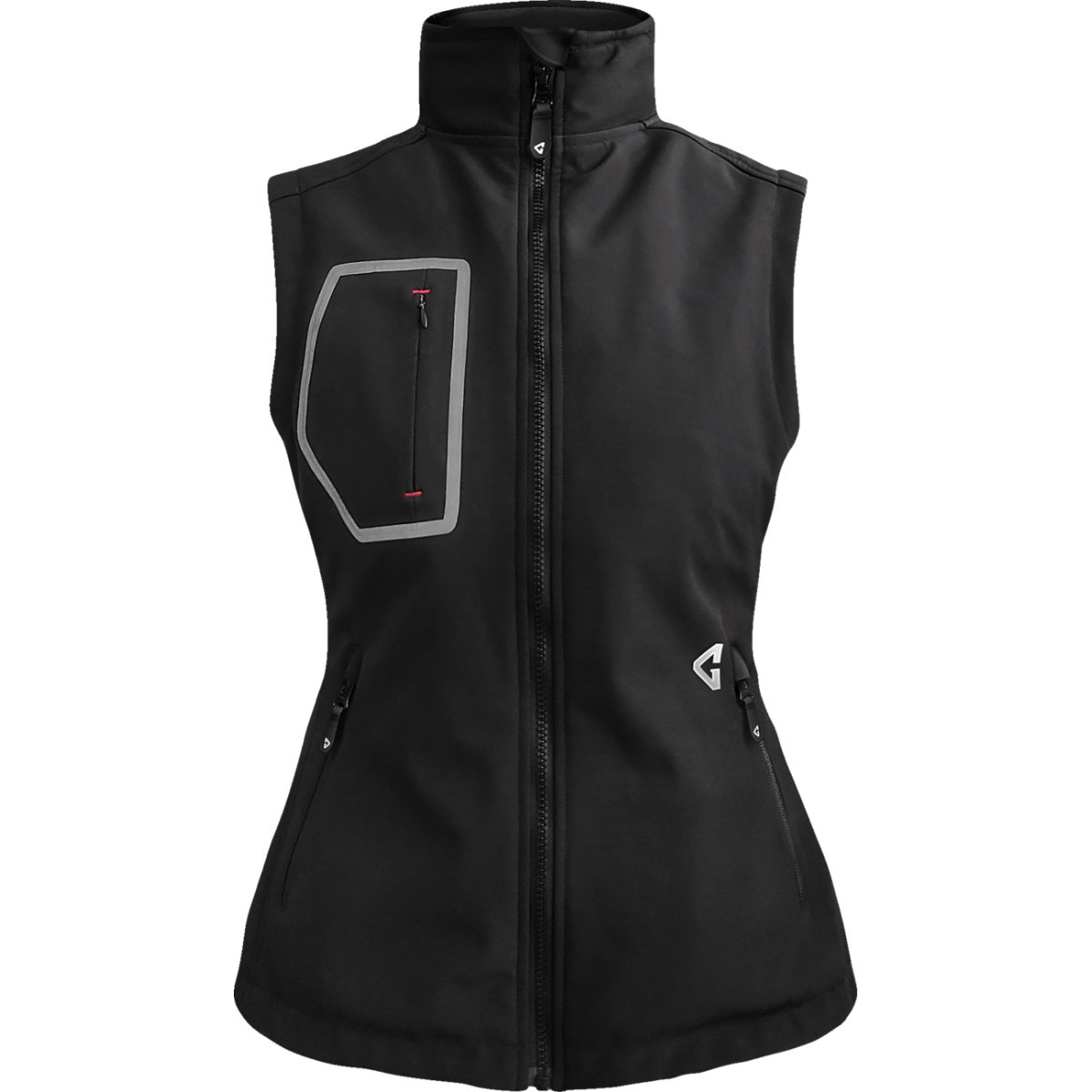 Gerbing Heated Clothing #GER-TVST-7V-W-B-XL - Women's 7V Torrid Softshell Heated Vest 2.0 - Black - XL