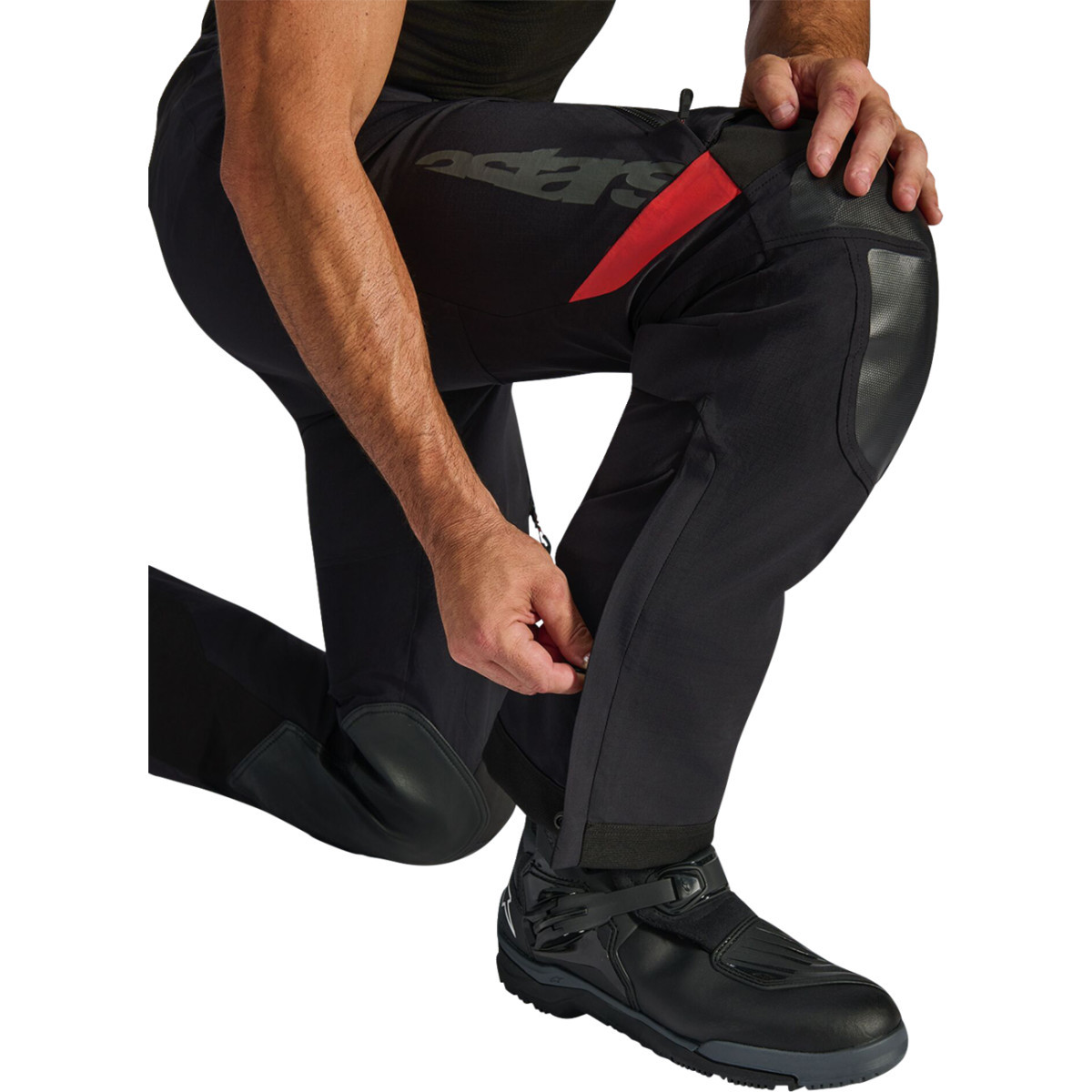 Alpinestars #3220426-1065-2X - Halo Pro Drystar® XF Rain Pants - Black/Dark Shadow - 2XL