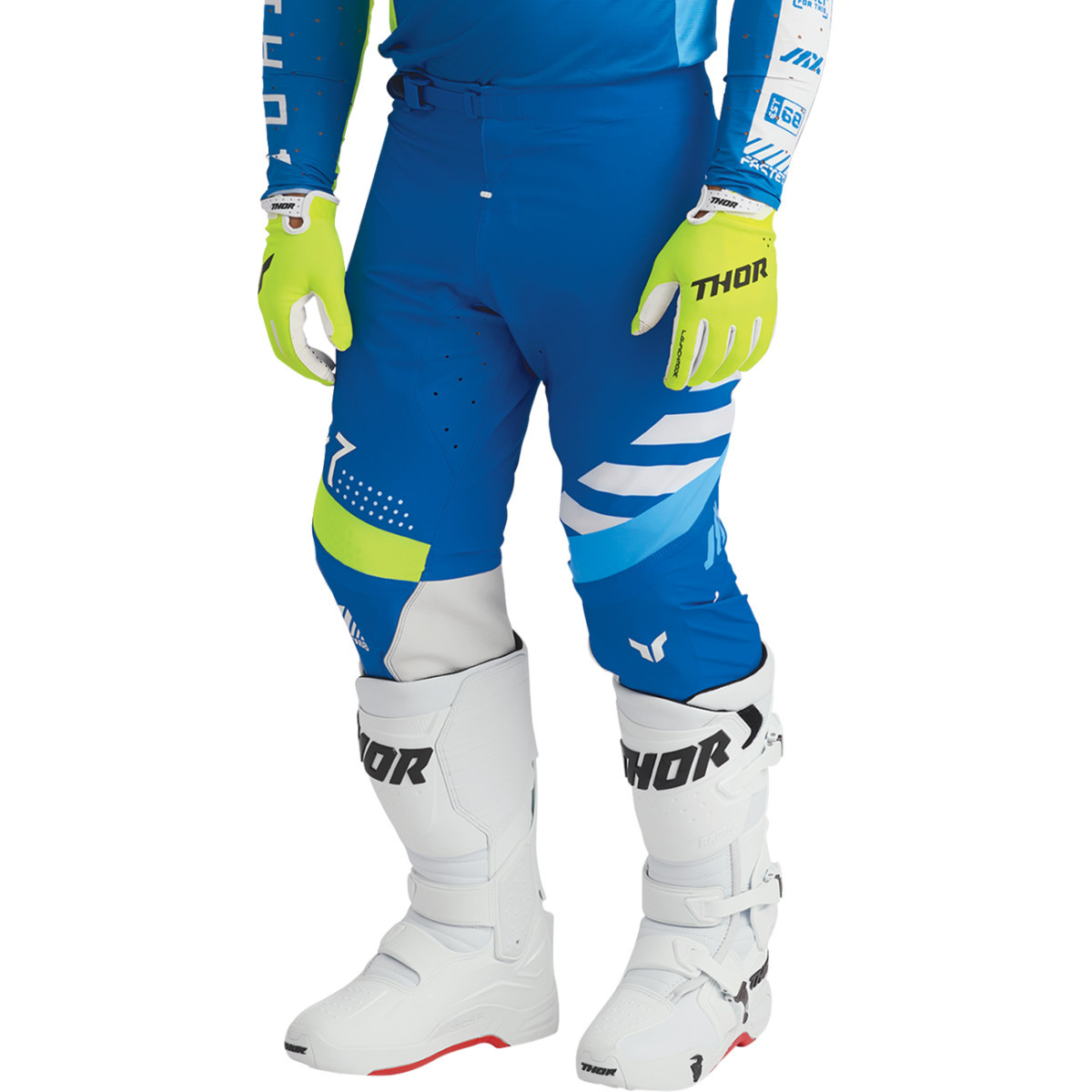 Thor - Sportmode Synth Pants - Blue - US 34