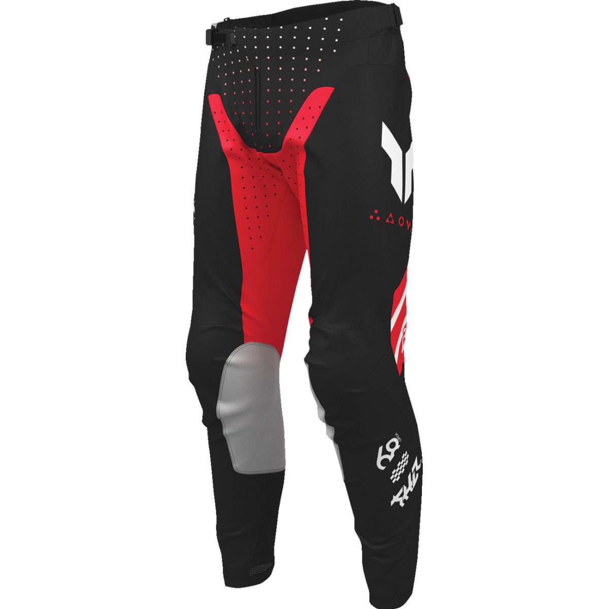 Thor - Launchmode Futura Pants - Black/Red - US 28