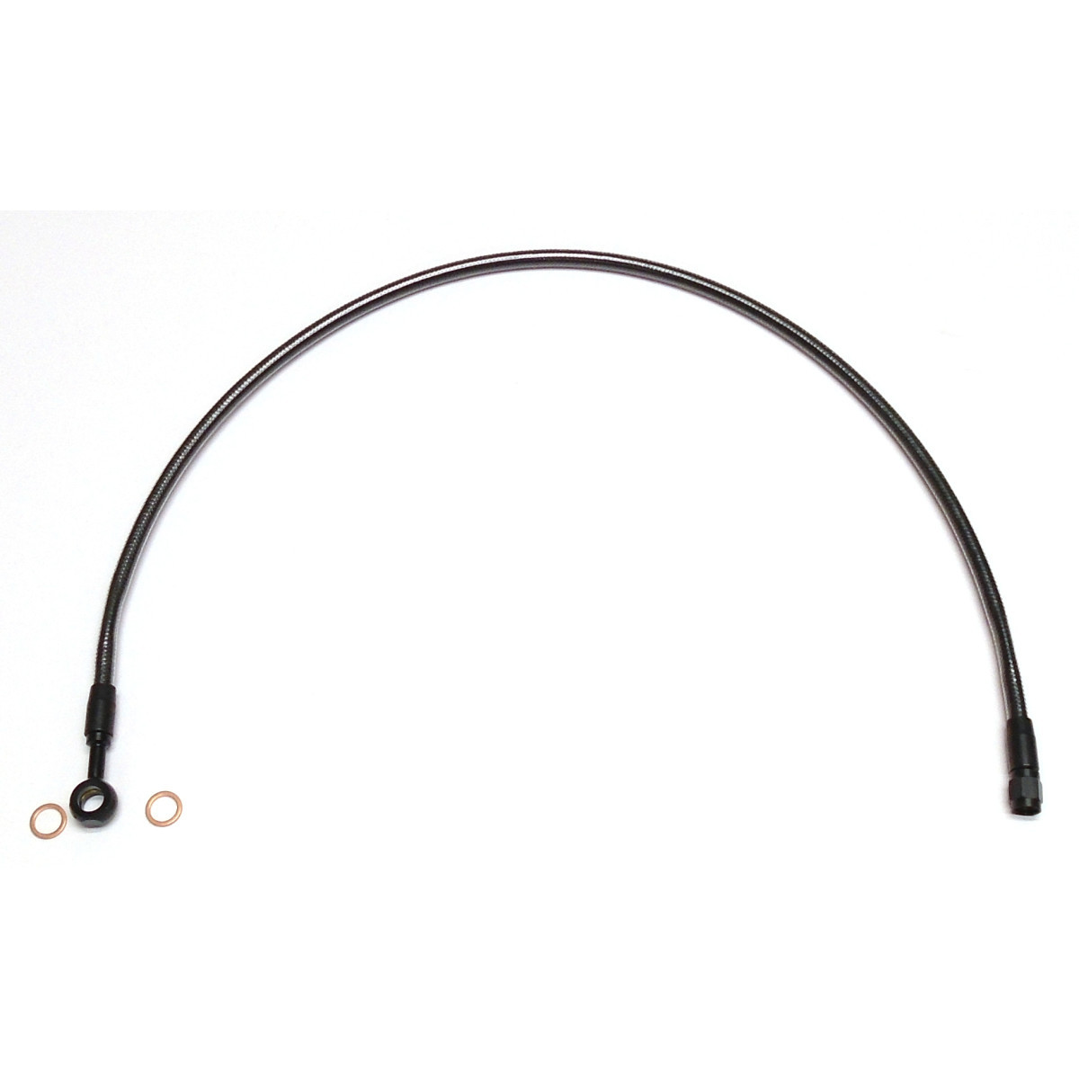 Magnum Shielding #AS47623 - Brake Line - 10 mm-Straight - 23" - Black Pearl