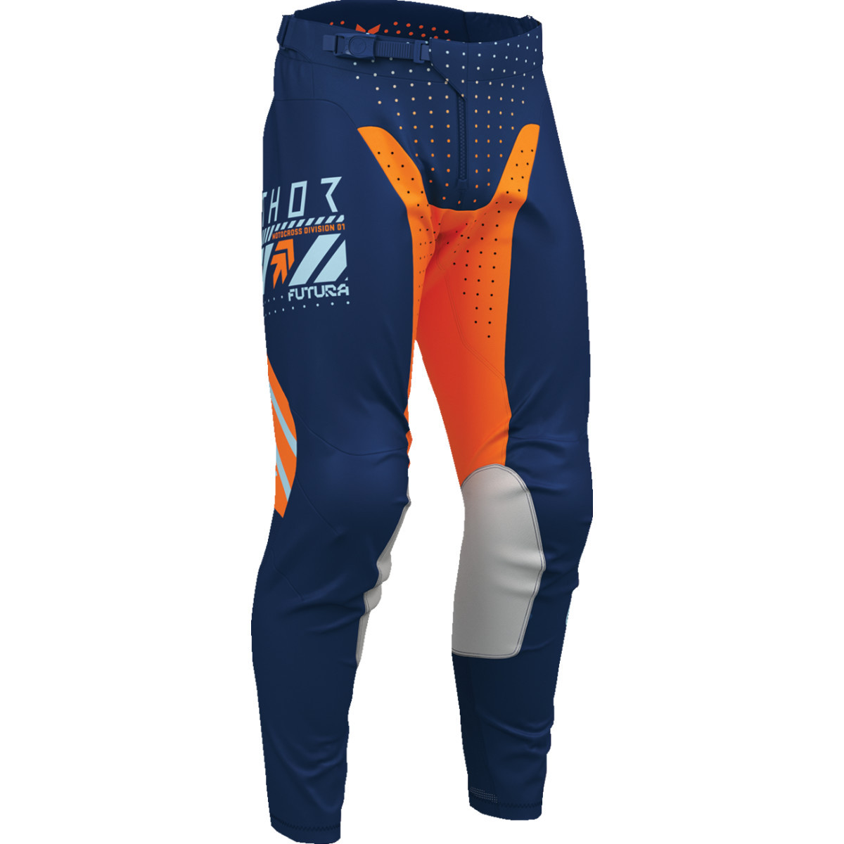 Thor - Launchmode Futura Pants - Navy/Orange - US 34