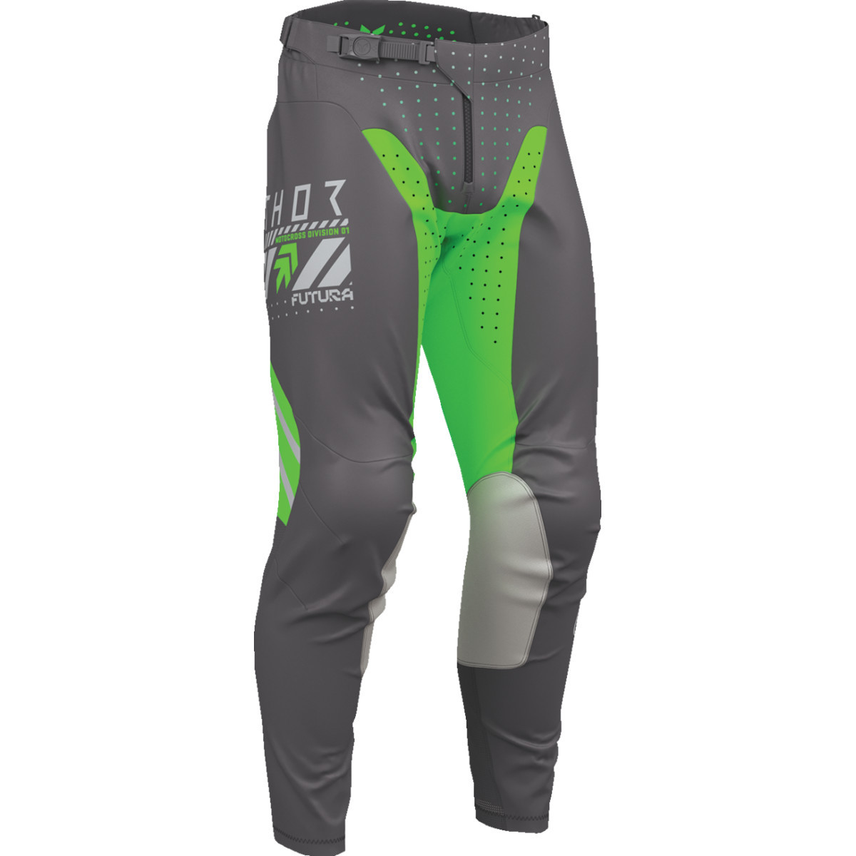 Thor - Launchmode Futura Pants - Charcoal/Green - US 32
