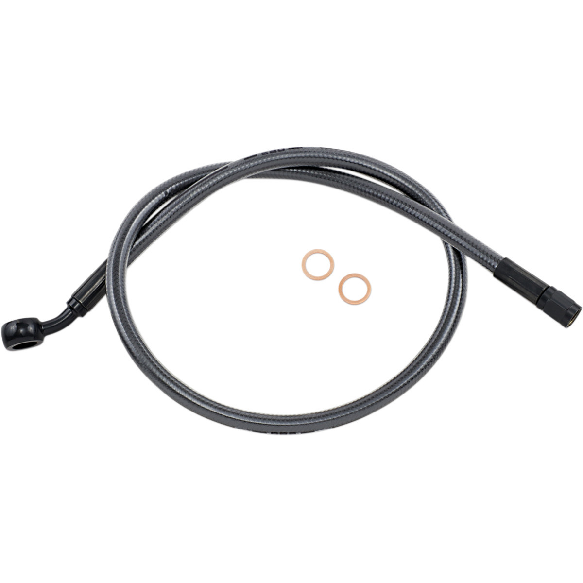 Magnum Shielding #AS47127 - Brake Line - 10 mm-35° - 27" - Black Pearl