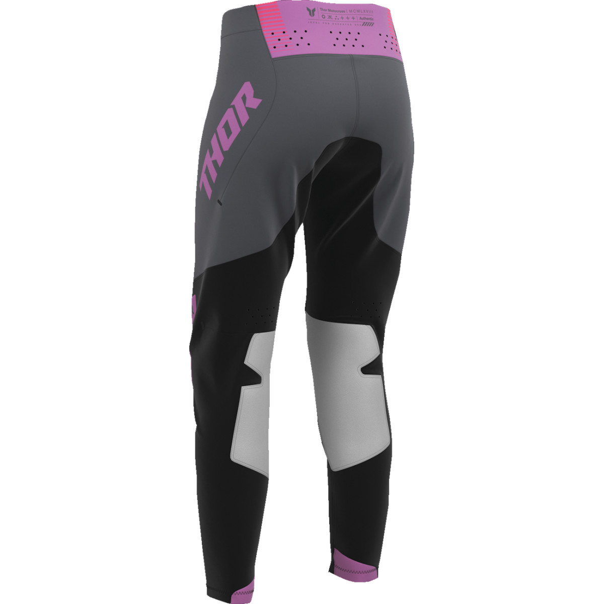 Thor - Women's Sportmode Velocity Pants - Black/Orchid - US 5/6