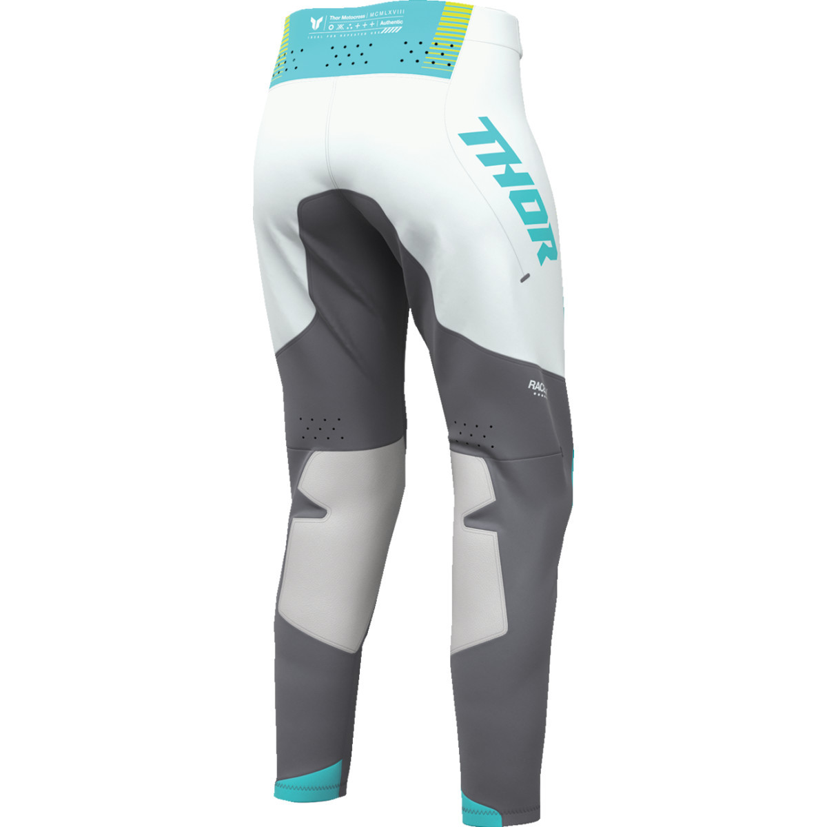 Thor - Women's Sportmode Velocity Pants - Gray/Aqua - US 7/8