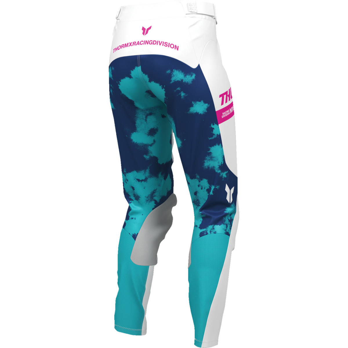 Thor - Women's Launchmode Bleach Pants - White/Aqua - US 7/8