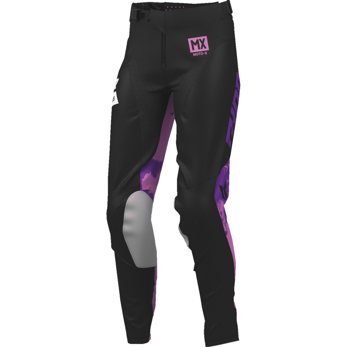 Thor - Women's Launchmode Bleach Pants - Black/Orchid - US 9/10
