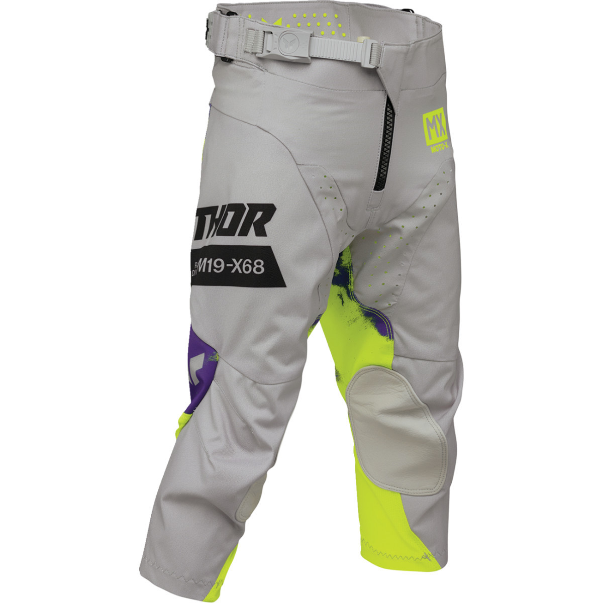 Thor - Youth Launchmode Bleach Pants - Gray/Acid - US 28