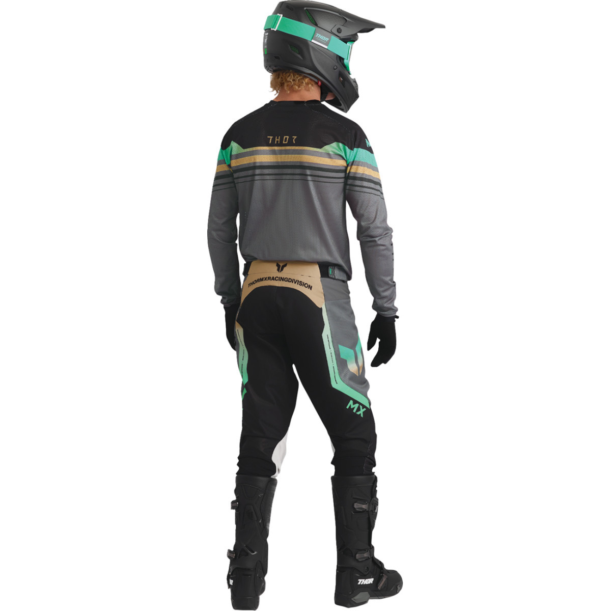 Thor - Launchmode Air Raptor Jersey - Black/Charcoal - Medium