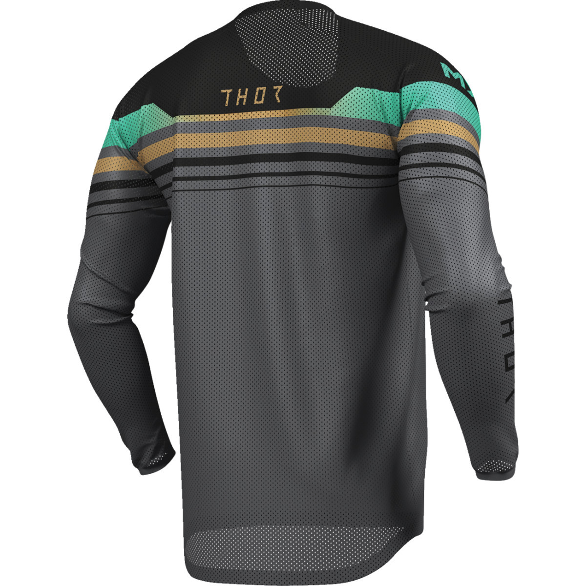 Thor - Launchmode Air Raptor Jersey - Black/Charcoal - Large