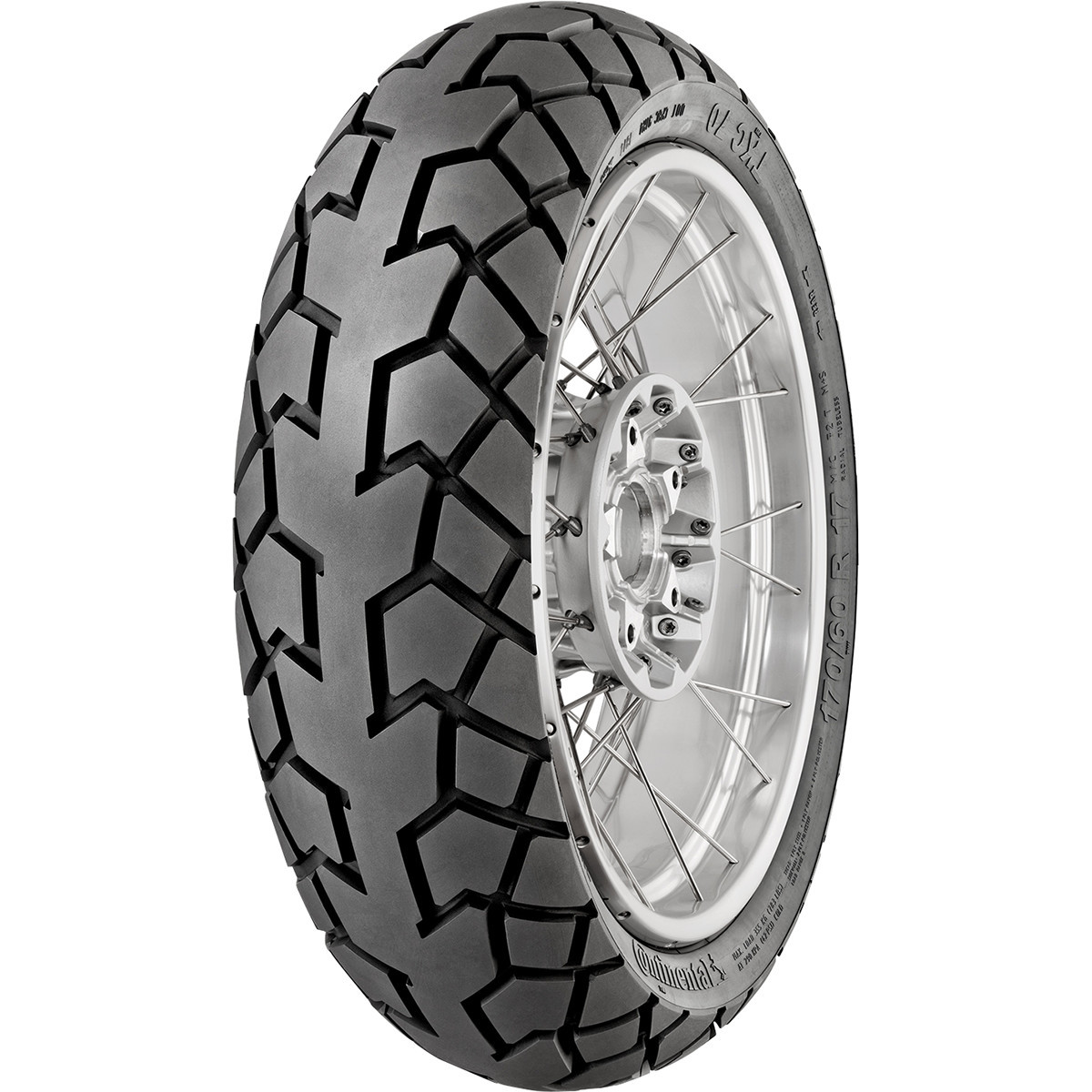 Continental #2443840000 - Tire - TKC 70 - Rear - 170/60R17 - 72V