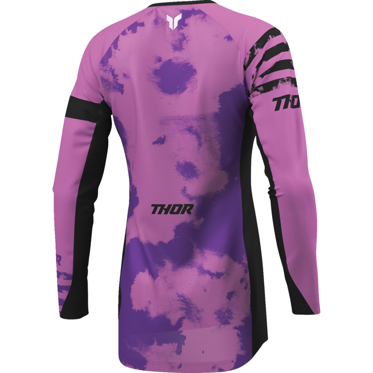 Thor - Women's Launchmode Bleach Jersey - Black/Orchid - Small