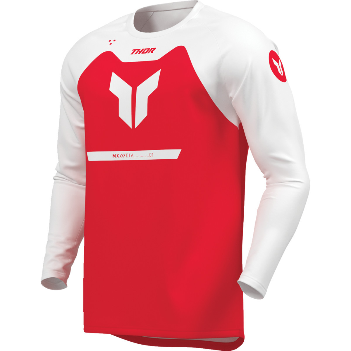 Thor - Youth RIDEMODE Menace Jersey - Red - XS