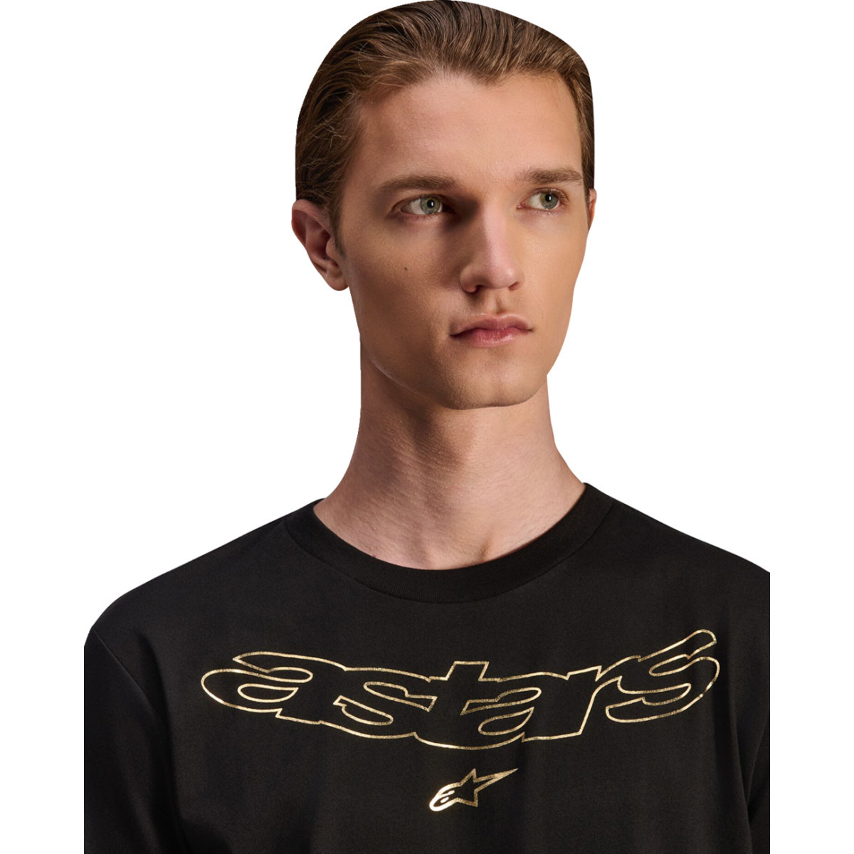 Alpinestars #1215-72500-10-L - Luxo CSF T-Shirt - Black - Large