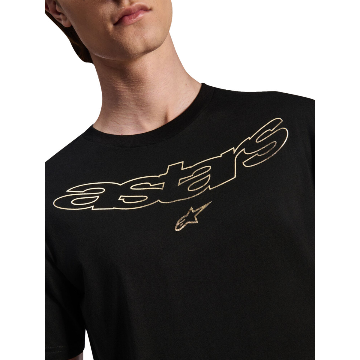 Alpinestars #1215-72500-10-2XL - Luxo CSF T-Shirt - Black - 2XL