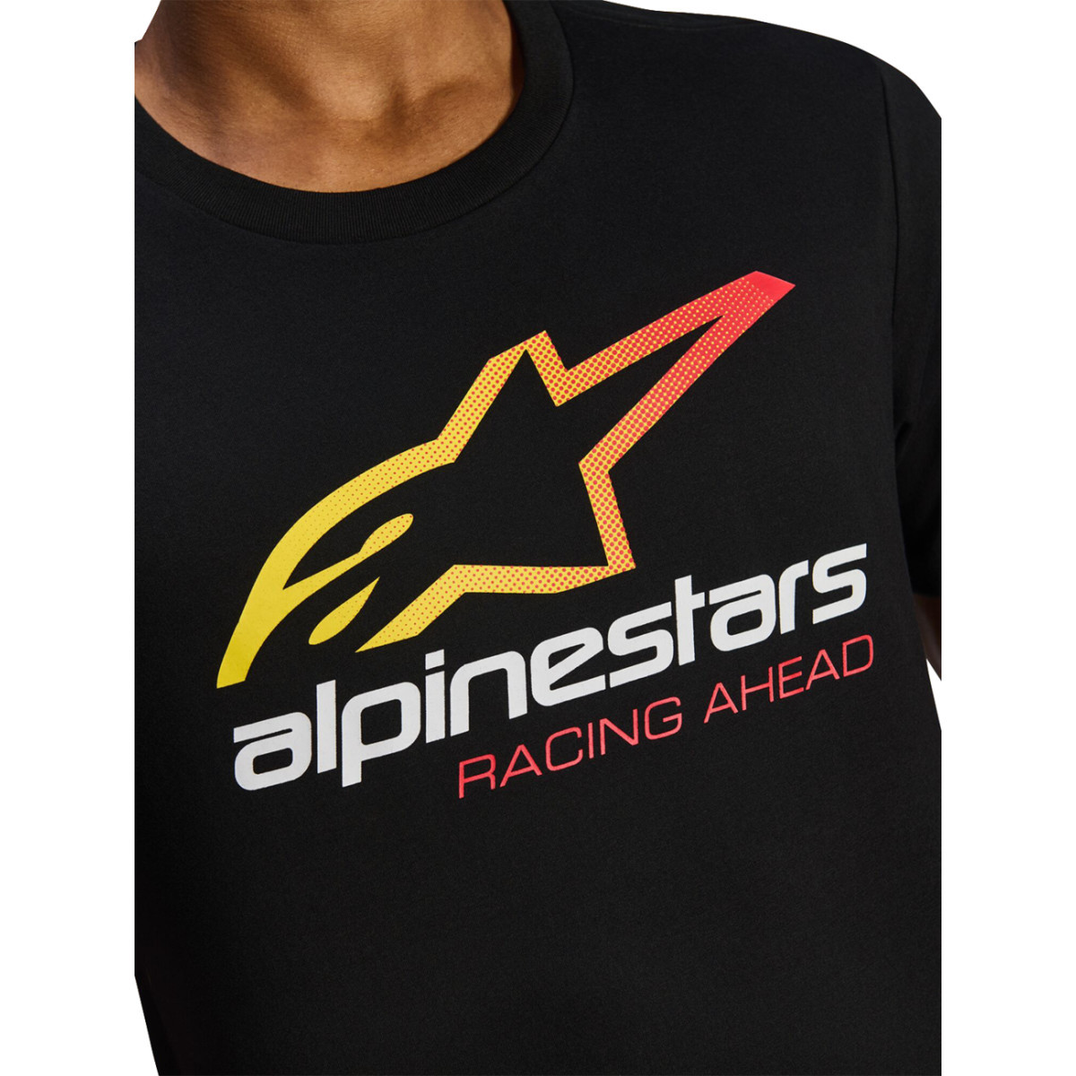 Alpinestars #1235-72315-10-M - Aligned CSF T-Shirt - Black - Medium