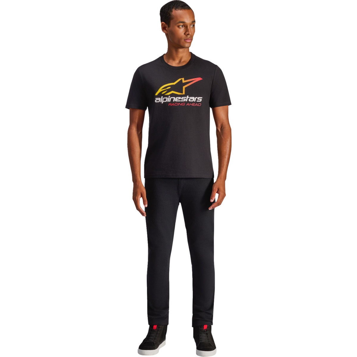Alpinestars #1235-72315-10-XL - Aligned CSF T-Shirt - Black - XL