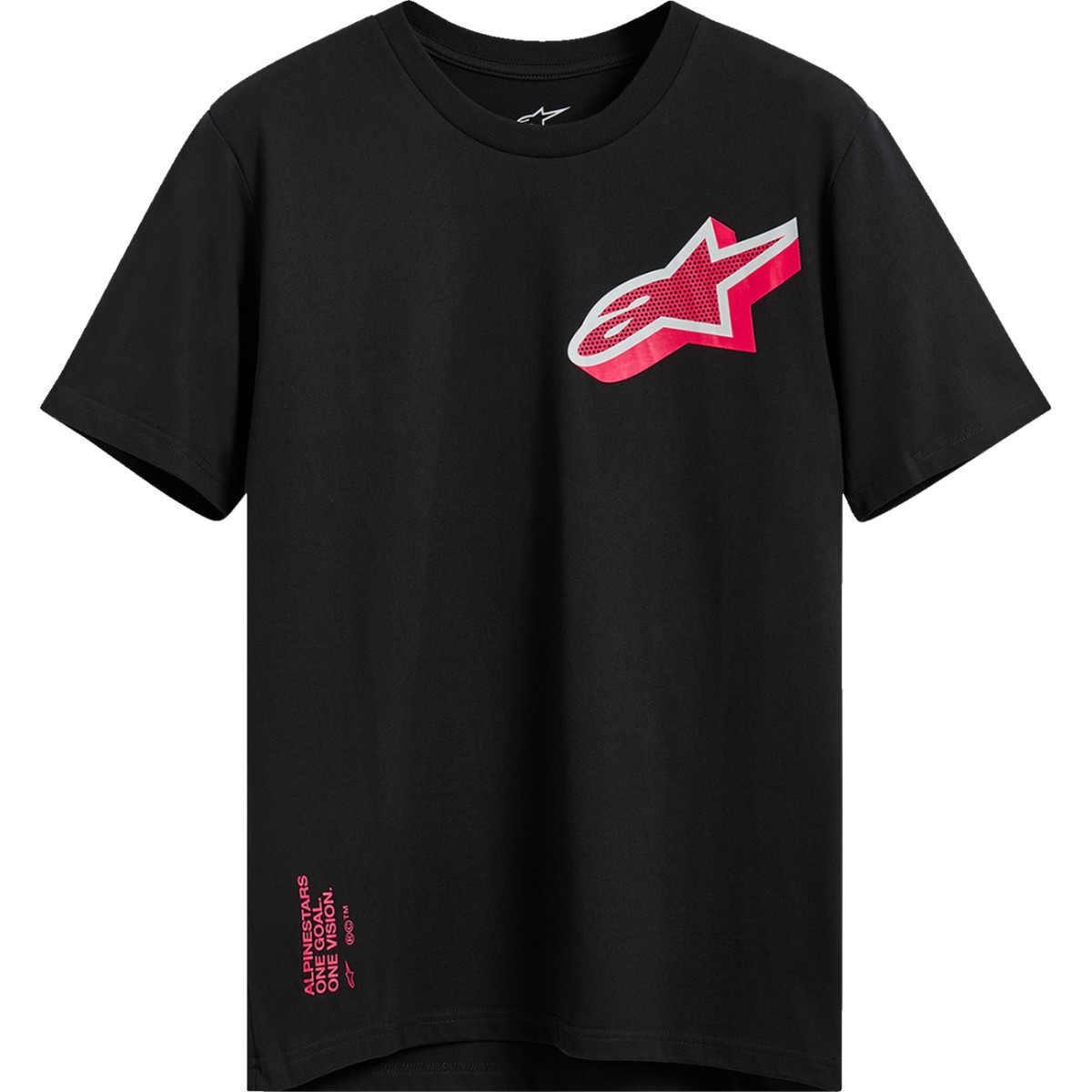 Alpinestars #1235-72320-10-L - Shaded CSF T-Shirt - Black - Large