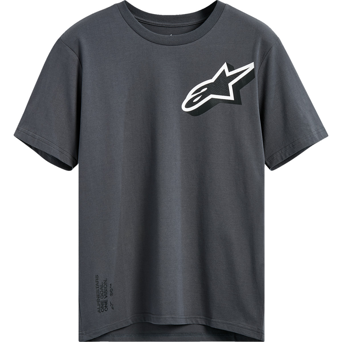 Alpinestars #1235-72320-18-XL - Shaded CSF T-Shirt - Charcoal - XL