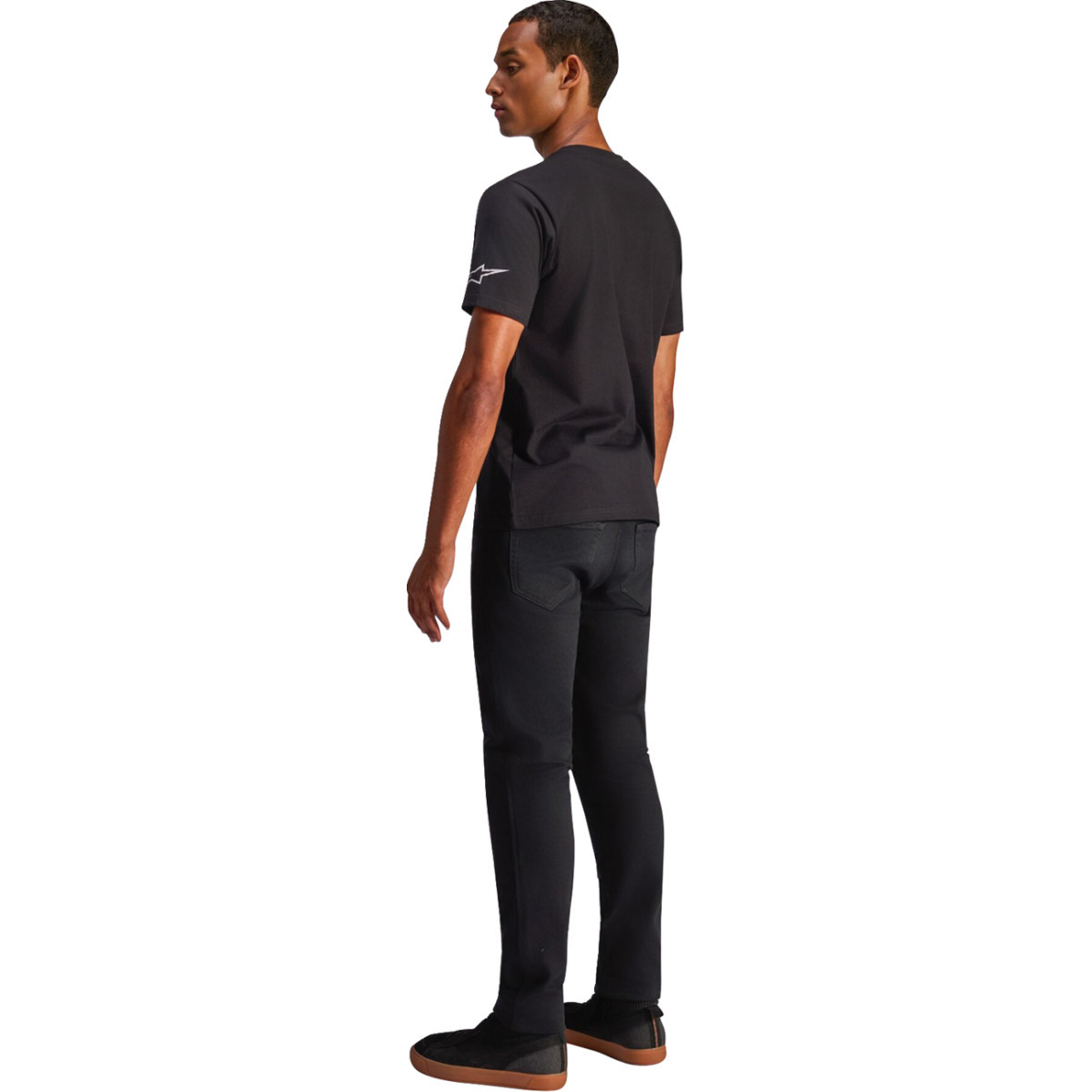 Alpinestars #1235-72360-10-M - Wavings CSF T-Shirt - Black - Medium