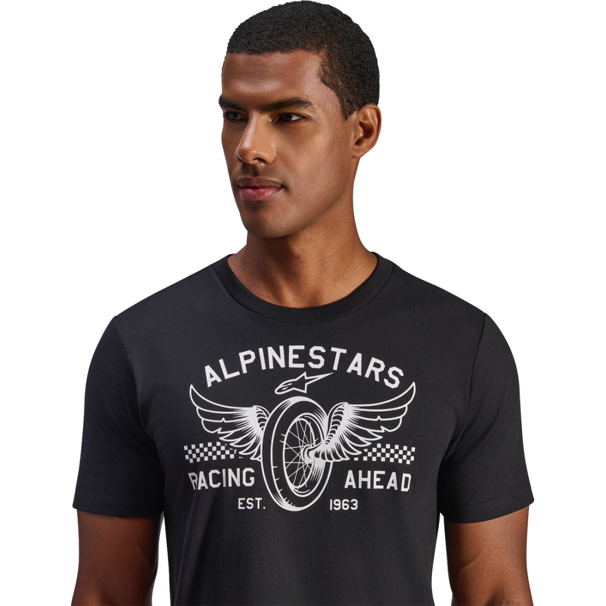 Alpinestars #1235-72355-10-2X - Heritage Patch CSF T-Shirt - Black - 2XL